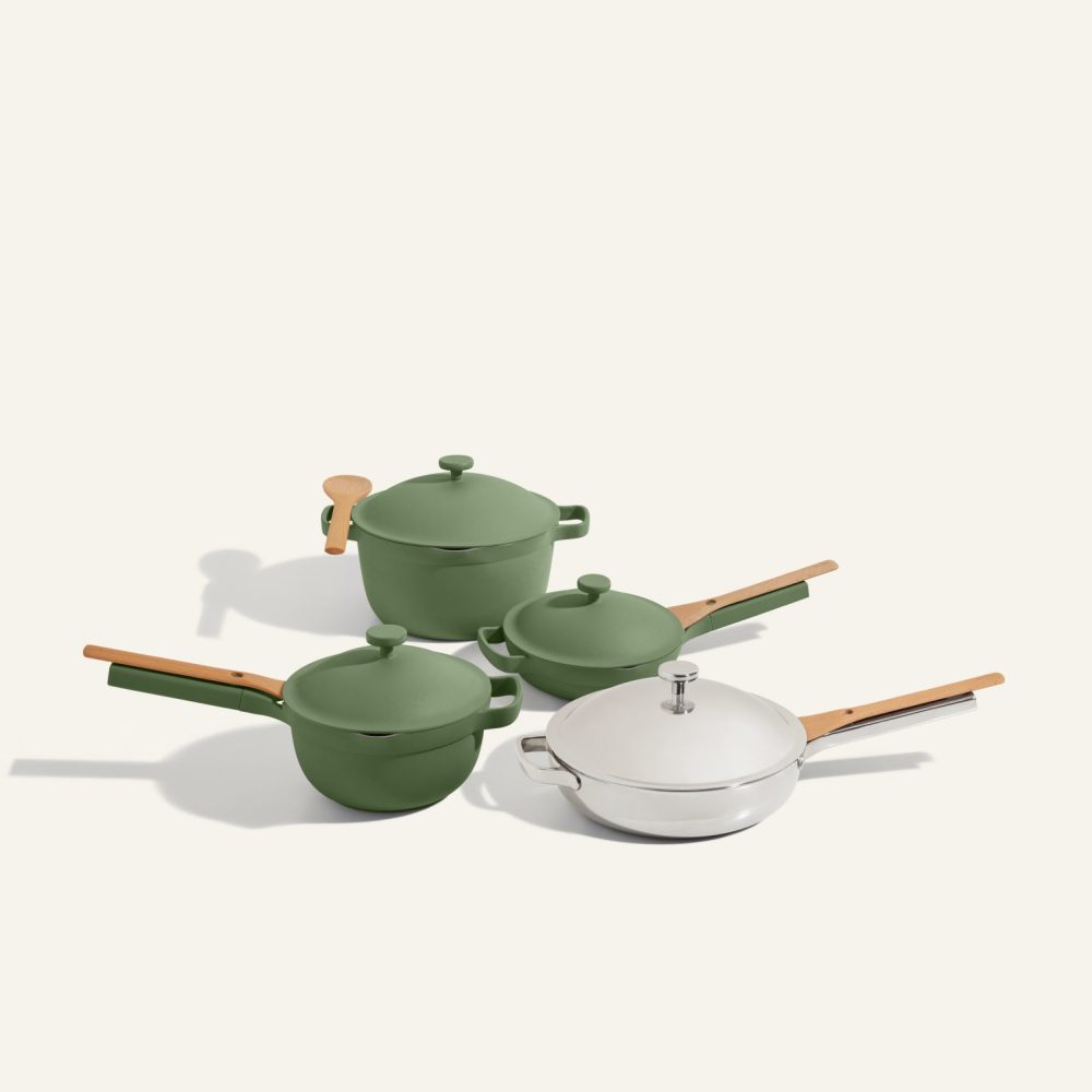Titanium & Ceramic Cookware Set - Image 4